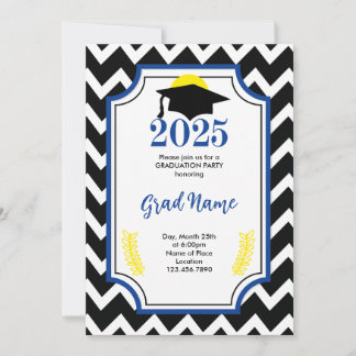 Invitación a la fiesta de graduación de la clase d