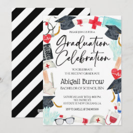 Invitación a la fiesta de graduación de la escuela
