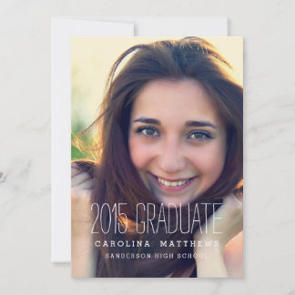 Invitación a la fiesta de graduación de la escuela