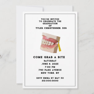 Invitación a la fiesta de graduación de la escuela