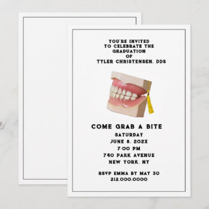 Invitación a la fiesta de graduación de la escuela
