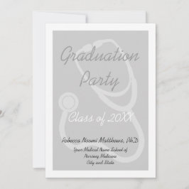 Invitación a la fiesta de graduación de la escuela