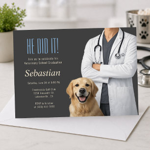 Invitación a la Fiesta de Graduación de la Escuela