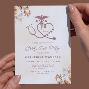 Invitación a la fiesta de graduación de la escuela