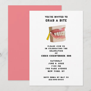 Invitación a la fiesta de graduación de la escuela