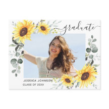 Invitación a la fiesta de graduación de la foto de