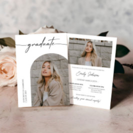 Invitación a la fiesta de graduación de la Moda fo