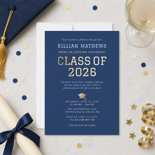 Invitación a la fiesta de graduación de la promoci