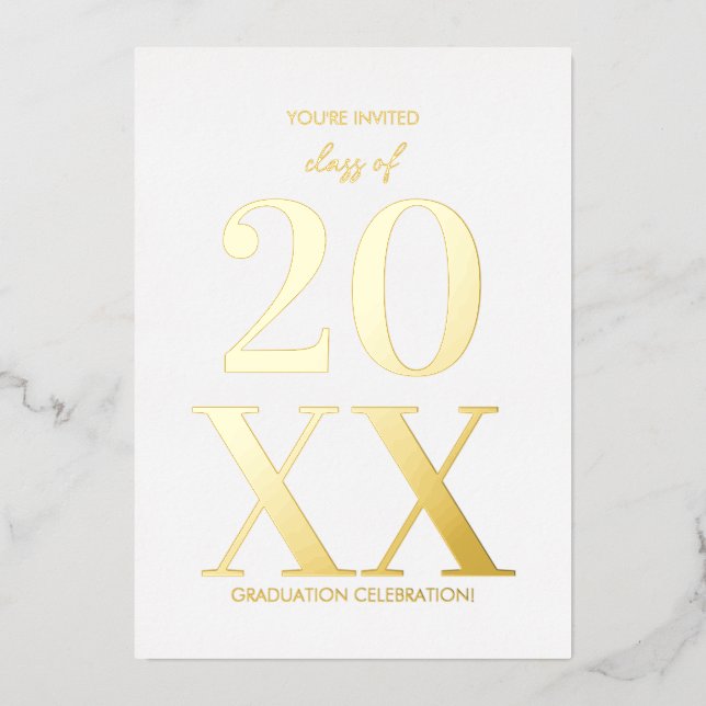 Invitación a la fiesta de graduación de la tipogra (Anverso)