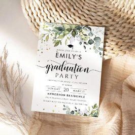 Invitación a la fiesta de graduación de la vegetac