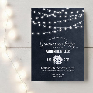 Invitación a la fiesta de graduación de las cadena