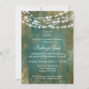 Invitación a la fiesta de graduación de las Luces