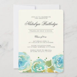 Invitación a la fiesta de graduación de Lavish Flo