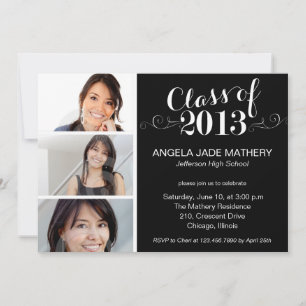 Invitación a la fiesta de graduación de los Despla