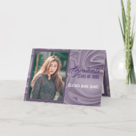 Invitación a la fiesta de graduación de Old Lavend