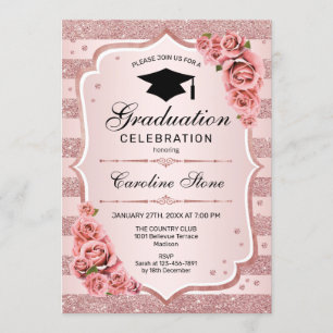Invitación a la fiesta de graduación de oro del Ro