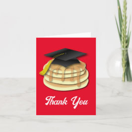 Invitación a la fiesta de graduación de Pancake Br