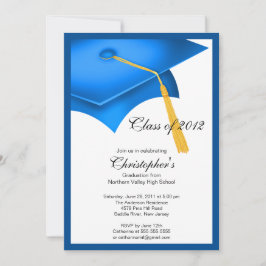 Invitación a la fiesta de graduación del Cabo Azul