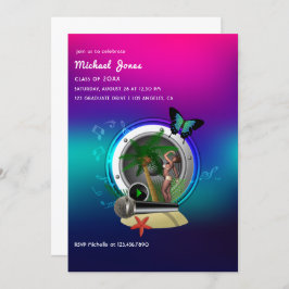 Invitación a la fiesta de graduación del Festival 