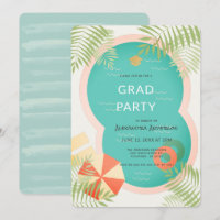 Invitación a la fiesta de graduación del grupo tro