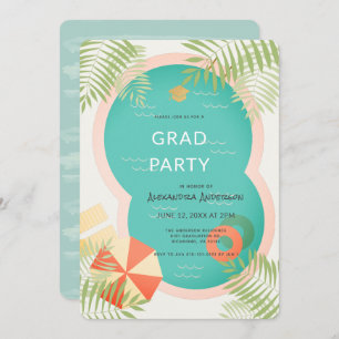 Invitación a la fiesta de graduación del grupo tro