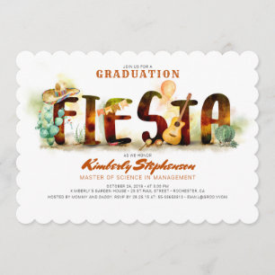 Invitación a la Fiesta de Graduación   Fiesta de M
