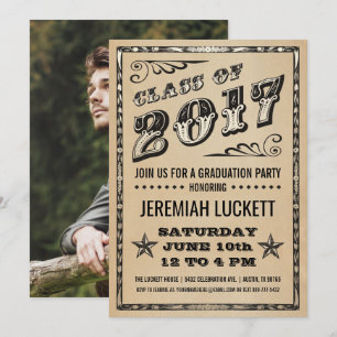 Invitación a la fiesta de graduación   Foto de Kra