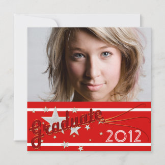 Invitación a la fiesta de graduación fotográfica