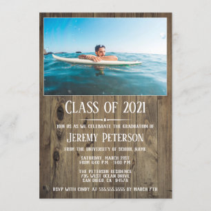 Invitación a la fiesta de graduación fotográfica d