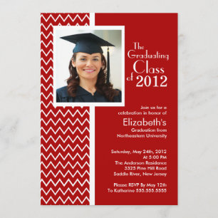 Invitación a la fiesta de graduación fotográfica d
