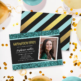 Invitación a la fiesta de graduación fotográfica d