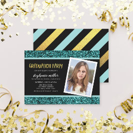 Invitación a la fiesta de graduación fotográfica d