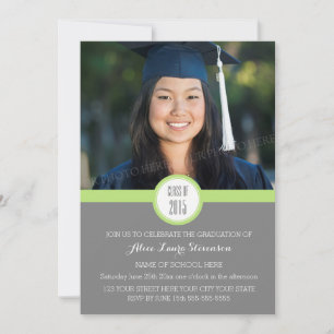 Invitación a la fiesta de graduación fotográfica G