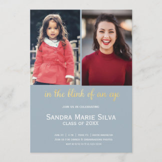 Invitación a la fiesta de graduación fotográfica K