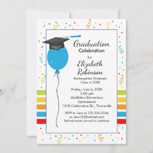 Invitación a la fiesta de graduación Graduación de