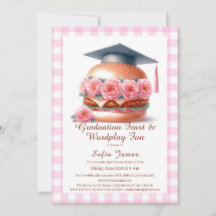 Invitación a la fiesta de graduación Grill and Chi