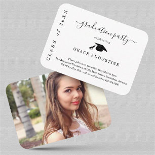 Invitación a la fiesta de graduación Insertar