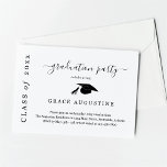 Invitación a la fiesta de graduación Insertar<br><div class="desc">Inscripción para la fiesta de graduación - Una forma conveniente de invitar a los invitados a la fiesta de graduación,  incluyendo su invitación como inserción con su invitación.</div>