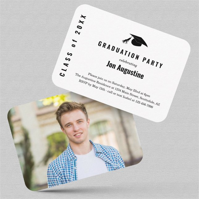 Invitación a la fiesta de graduación Insertar (Subido por el creador)