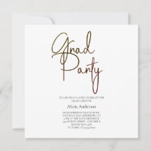 Invitación a la Fiesta de Graduación | Laga Font M
