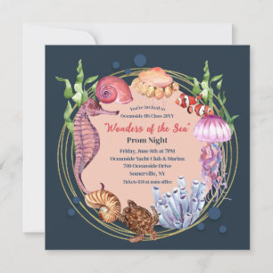Invitación a la fiesta de graduación: Maravillas d
