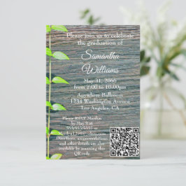 Invitación a la Fiesta de Graduación, Tarjeta de T
