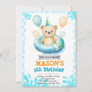 Invitación a la fiesta de grupo de amigos