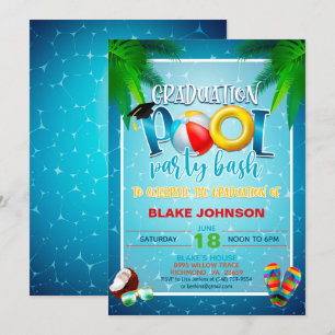 Invitación a la fiesta de grupo de graduación