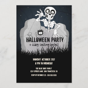 Invitación a la fiesta de Halloween