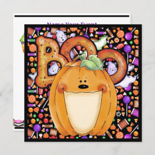 Invitación a la fiesta de Halloween