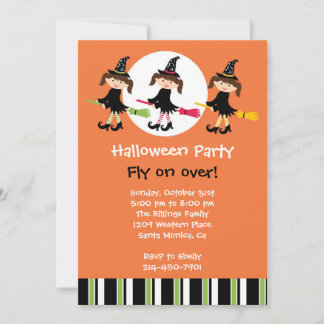Invitación a la fiesta de Halloween