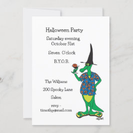 Invitación a la fiesta de Halloween