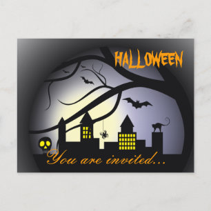 Invitación a la fiesta de Halloween