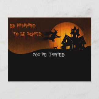 Invitación a la fiesta de Halloween
